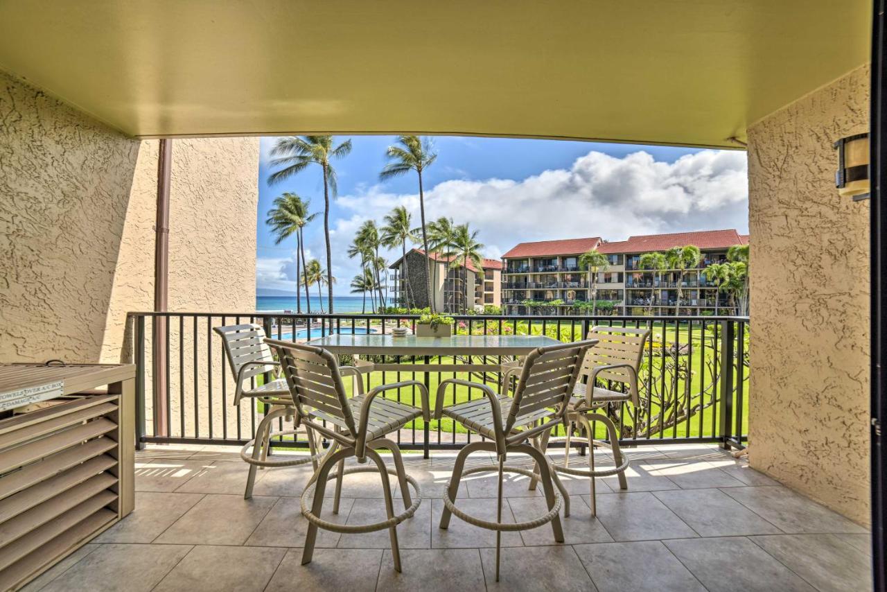 Lahaina Resort Retreat With Pool And Ocean Views! Kahana Zewnętrze zdjęcie